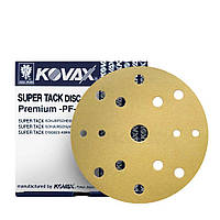 Абразивный диск Kovax Premium Р400, 152 мм 15 отверстий