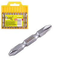 Набір біт магнітних двосторонніх для шурупокрута PH2 50 мм, S2 (10 шт.) (SB-22050) Alloid