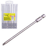 Набір біт магнітних для шурупокрута PH2 120 мм, S2 (10 шт.) (SB-12120) Alloid