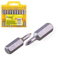 Набір біт магнітних для шурупокрута PH0 25 мм, S2 (20 шт.) (SB-25000) Alloid