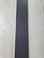 Пластикова лиштва 70мм пвх Антрацит