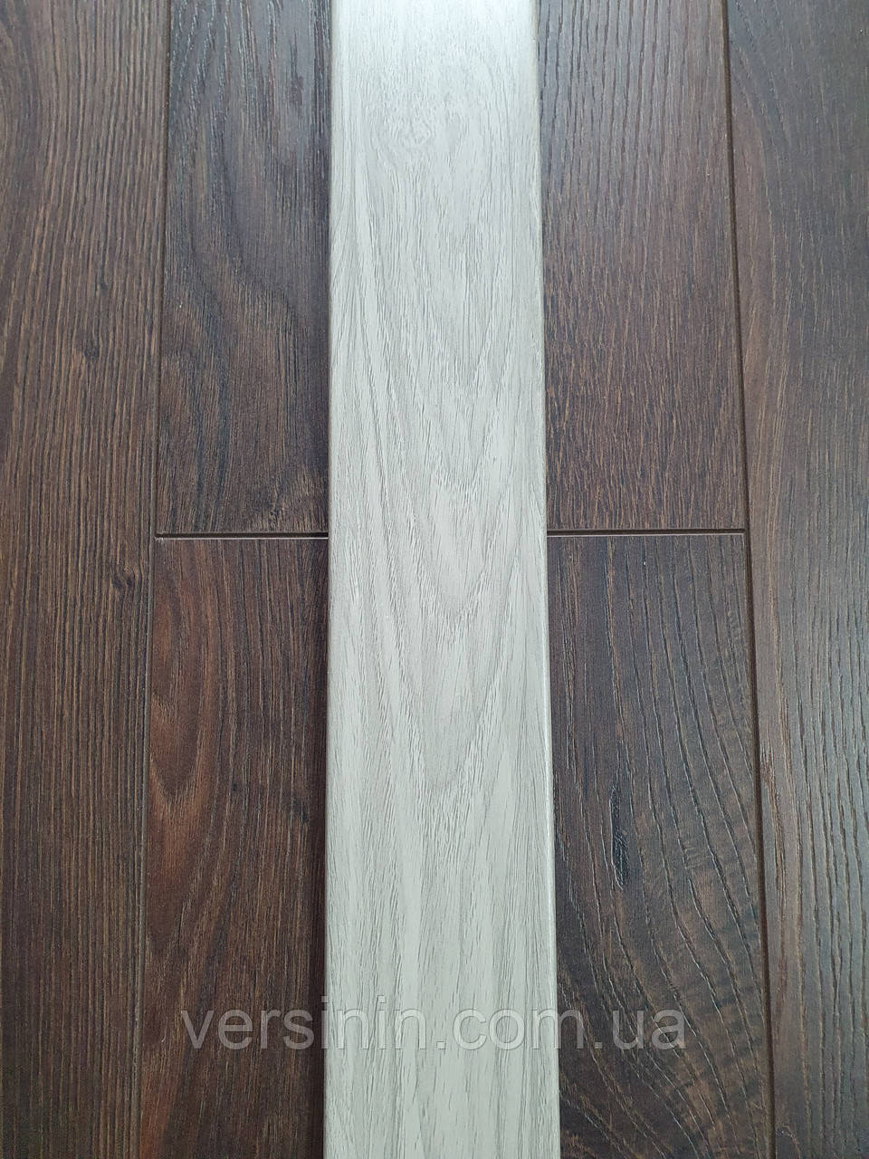 Пластикова лиштва 70мм пвх Ясен сірий, фото 1