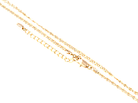 Ланцюжок Xuping Позолота 18K "Плетіння Пташине Око перекручене" довжина 45-50см х 2.5мм