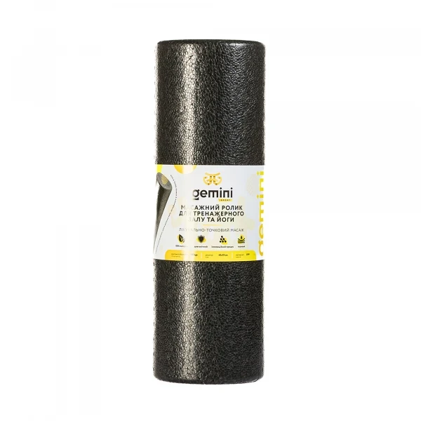 Валик для занять йогою та пілатесом 45 х 15 см   REPP-3330-2, фото 1