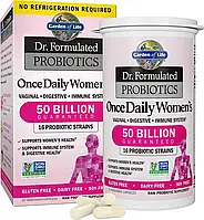 Garden of Life Dr. Formulated Probiotics Once Daily women's 50 Billion 30 капсул