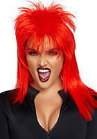 Парик рок-звезды Leg Avenue Unisex rockstar wig Red, унисекс, 53 см. DreamShop