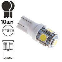 Лампа диодная T-10 -5SMD-5050 0100/08244