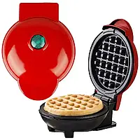 Вафельниця міні для бельгійських вафель Mini Waffle Maker