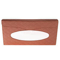 Тримач для автомобільних серветок (коричневий) (TMZ-123 BR)