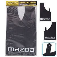 Бризковики "Sport Master" XL 230*375 MAZDA чорний 2шт (90333)