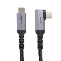 Дата кабель USB-C 3.1 to USB-C 1.0m 10 Gbps, 100 W, 20 V / 5 A, 4K / 60HZ ange PowerPlant (CA913329)