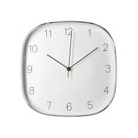 Настенные часы Optima Promo Promo Jewel, металевий, срібний (O52080-16)