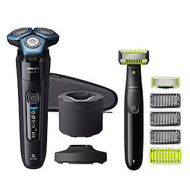 Електробритва PHILIPS Series 7000 S7783/78 + ONE BLADE (чорна)