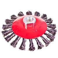 Щітка конусна "пучки кручений дріт" 100 мм, М14х2 (WB-40100) Alloid