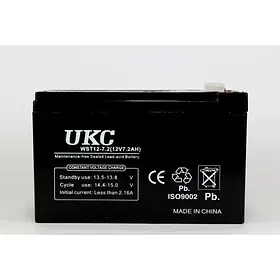 Акумулятор BATTERY 12V 7A UKC