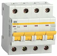 Автоматический выключатель ВА47-29М 4P 50A 4.5кА характеристика B IEK