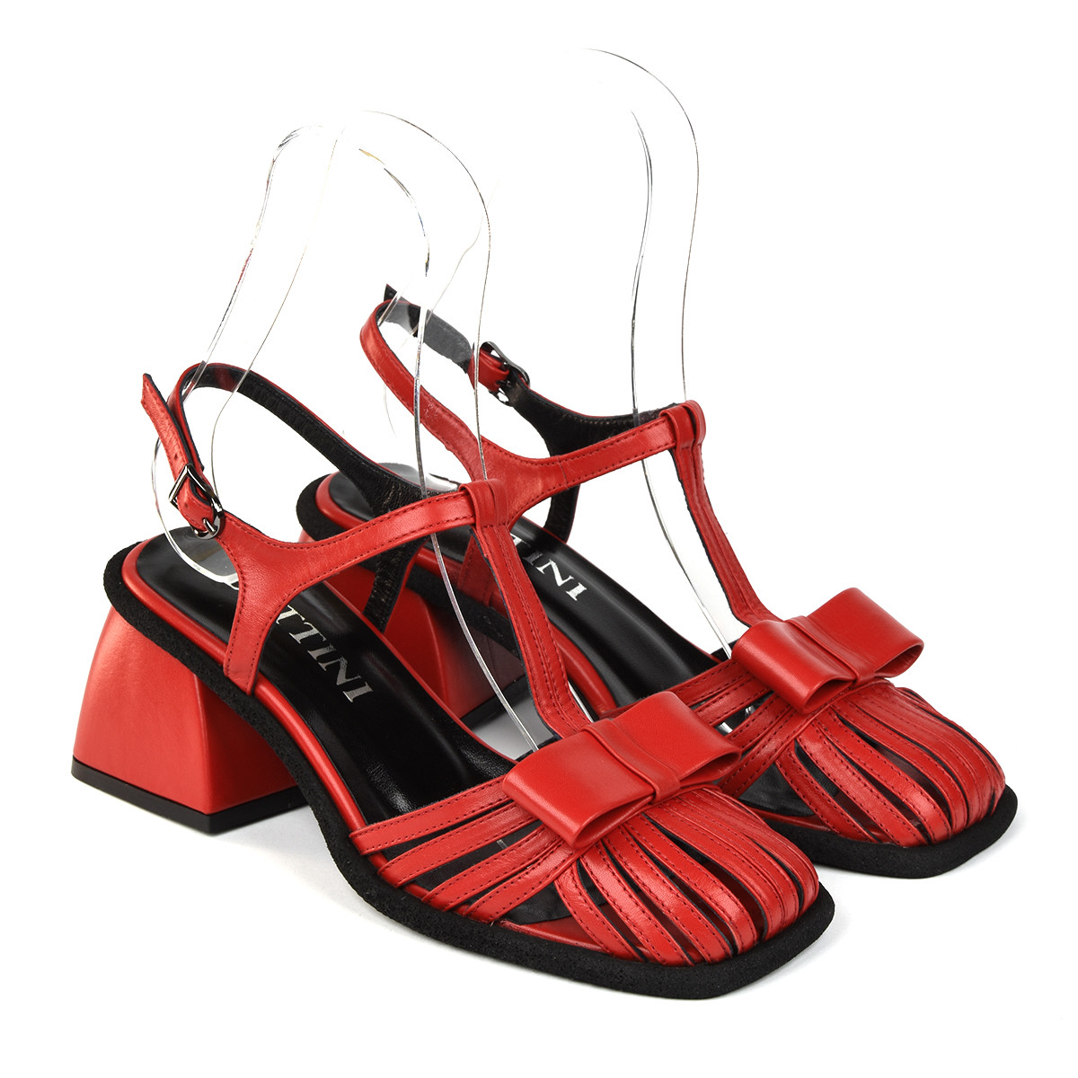 Босоніжки Lottini 53-462 червоний, фото 1