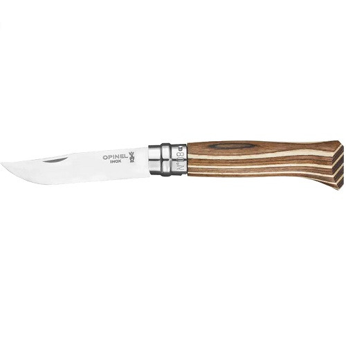 Нож Opinel № 8 VRI Laminated Brown, фото 1