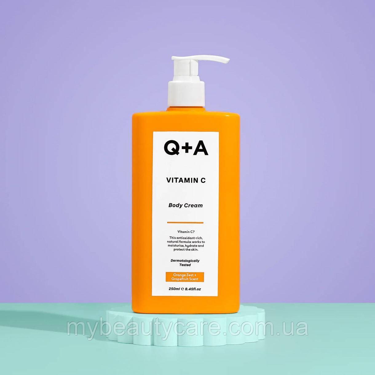 Крем для тіла з вітаміном C Q+A Vitamin C Body Cream