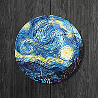 Картина на стекле "Звёздное небо Ван Гога"