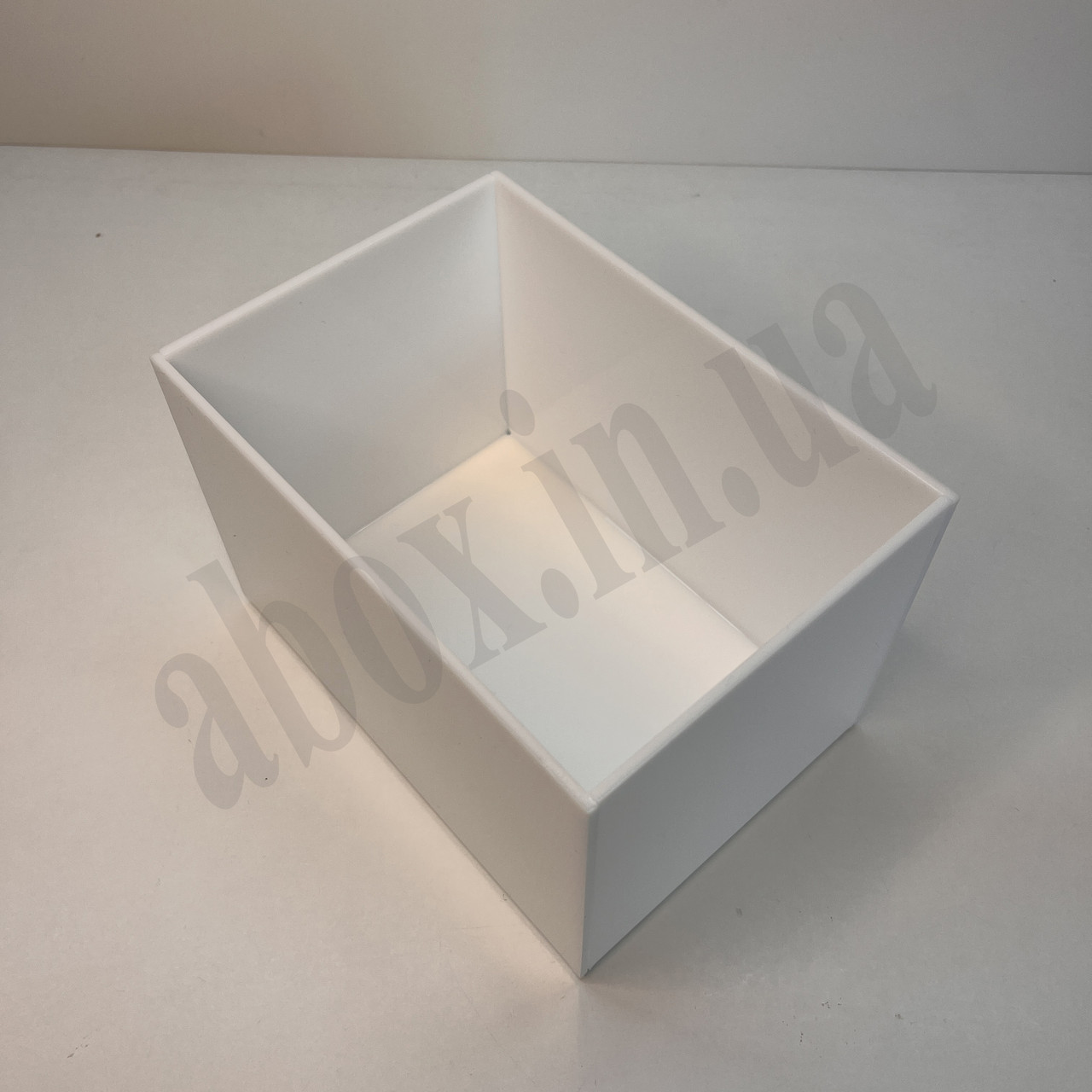 Коробка для зберігання без кришки | Біла | 18х12х12см, фото 1