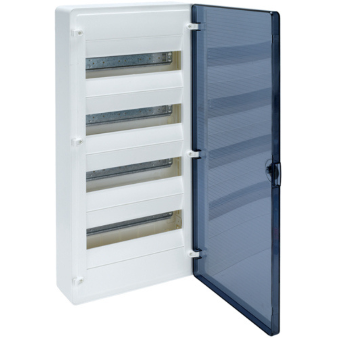 Щит розподільний Hager Golf на 48 модулів прозорі дверцята, фото 1