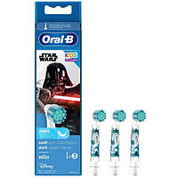 Детские сменные насадки для электрической зубной щётки 3шт. Oral-B EB10 Extra Soft Star Wars Звездные войны