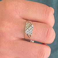 Серебряное мужское кольцо Ескалибур 15030