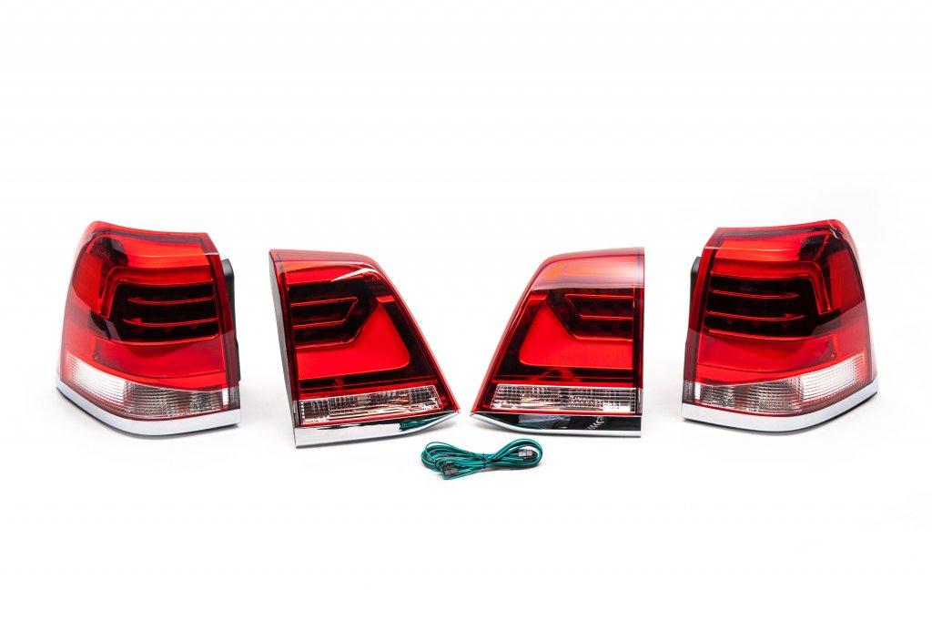 Задні ліхтарі 2007-2015 V1 (дизайн ) для Toyota Land Cruiser 200, фото 1