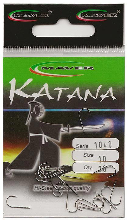 Крючок Maver Amo Katana 1040A №14 (20шт/уп), фото 1