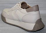 Кросівки шкіряні жіночі від виробника модель ТН23-2115, фото 5