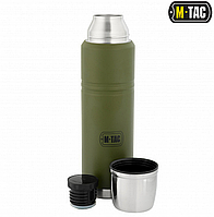 Термос M-Tac 1 л Олива, Пищевый термос из нержавеющей стали для военных и туристов DAYZ