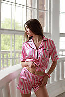 Жіночий комплект для дому Victoria's Secret сорочка та шорти для дівчини VS піжама для сну С-ХЛ