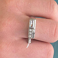 Серебряное мужское кольцо Атлант15037
