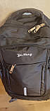 Рюкзак міський туристичний YuNong (8252) 80 л 65х40х22 см Чорний, фото 3