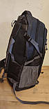 Рюкзак міський туристичний YuNong (8252) 80 л 65х40х22 см Чорний, фото 5