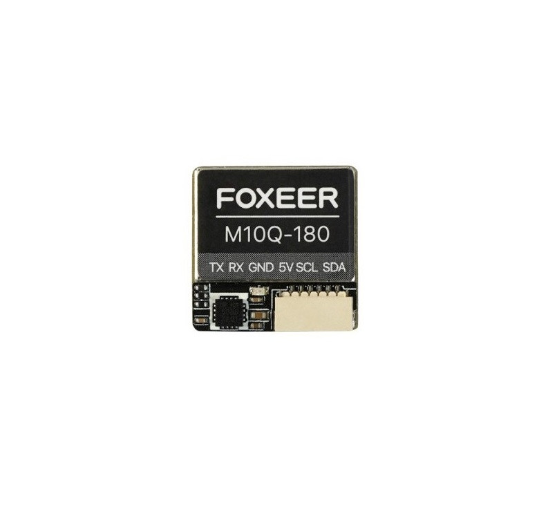 GPS модуль для дрона Foxeer M10Q-180 GNSS, 18X18X8.1mm, 7.5грама, компас QMC5883, фото 1