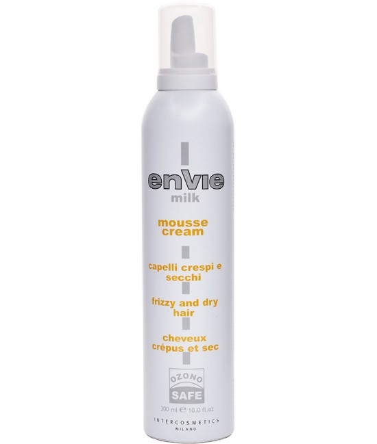 Мус-крем для кучерявого волосся з молочними протеїнами Envie Milk Luxury 300 мл, фото 1
