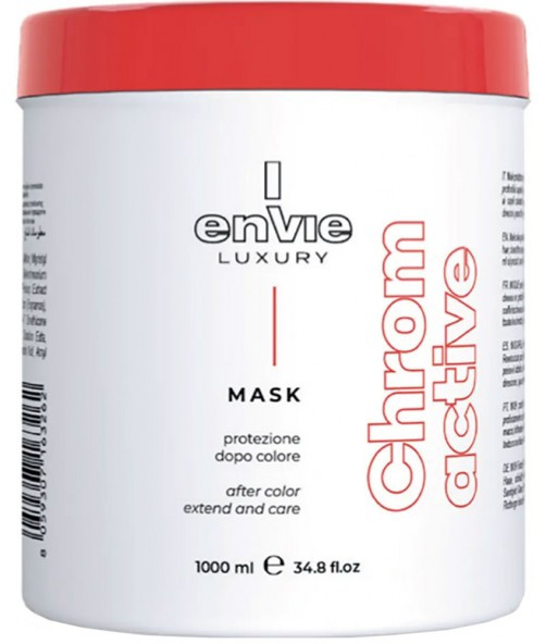 Маска для збереження кольору з екстрактом граната Envie Luxury Chromaсtive Color Protector 1000 мл