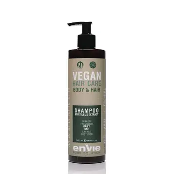 Шампунь+гель 2в1 для щоденного використання Envie Vegan New 500 мл
