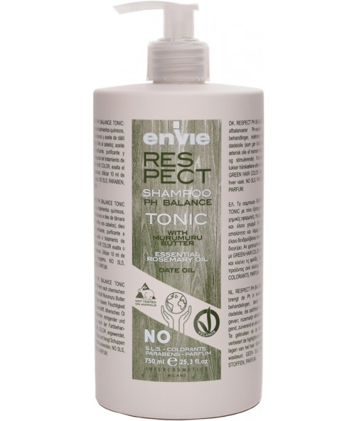 Шампунь для фарбованого волосся Envie Respect Tonic Shampoo 750 мл, фото 1