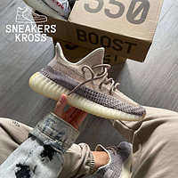 Мужские кроссовки Adidas Yeezy Boost 350 V2 Ash Pearl, Кроссовки Адидас Изи Буст белые, Yeezy Boost 350