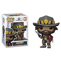 Фигурка Фанко Поп Funko Pop Овервотч Overwatch Кэссиди Cassidy 10 см №904