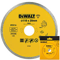 Диск алмазный DeWALT DT3714 (110х1.6х20 мм / граніт/мармур/цегла/кахель)