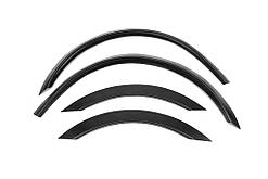 Накладки на арки (4шт, чорні, ABS-пластик) для Mercedes S-сlass W220