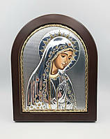 Срібна ікона "Молитва Марії"