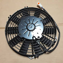 Вентилятор 9" (225 мм), 12В, 920 м³/г, SPAL, всмоктуючий