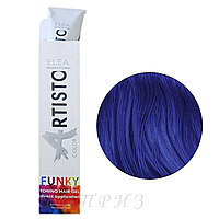 Тонирующий гель для волос Elea Artisto Funky Color Toning Hair Gel Blue 100 мл