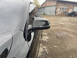 Накладки на дзеркала 2013-2016 (BMW-style, 2 шт) для BMW 5 серія F-10/11/07 рр