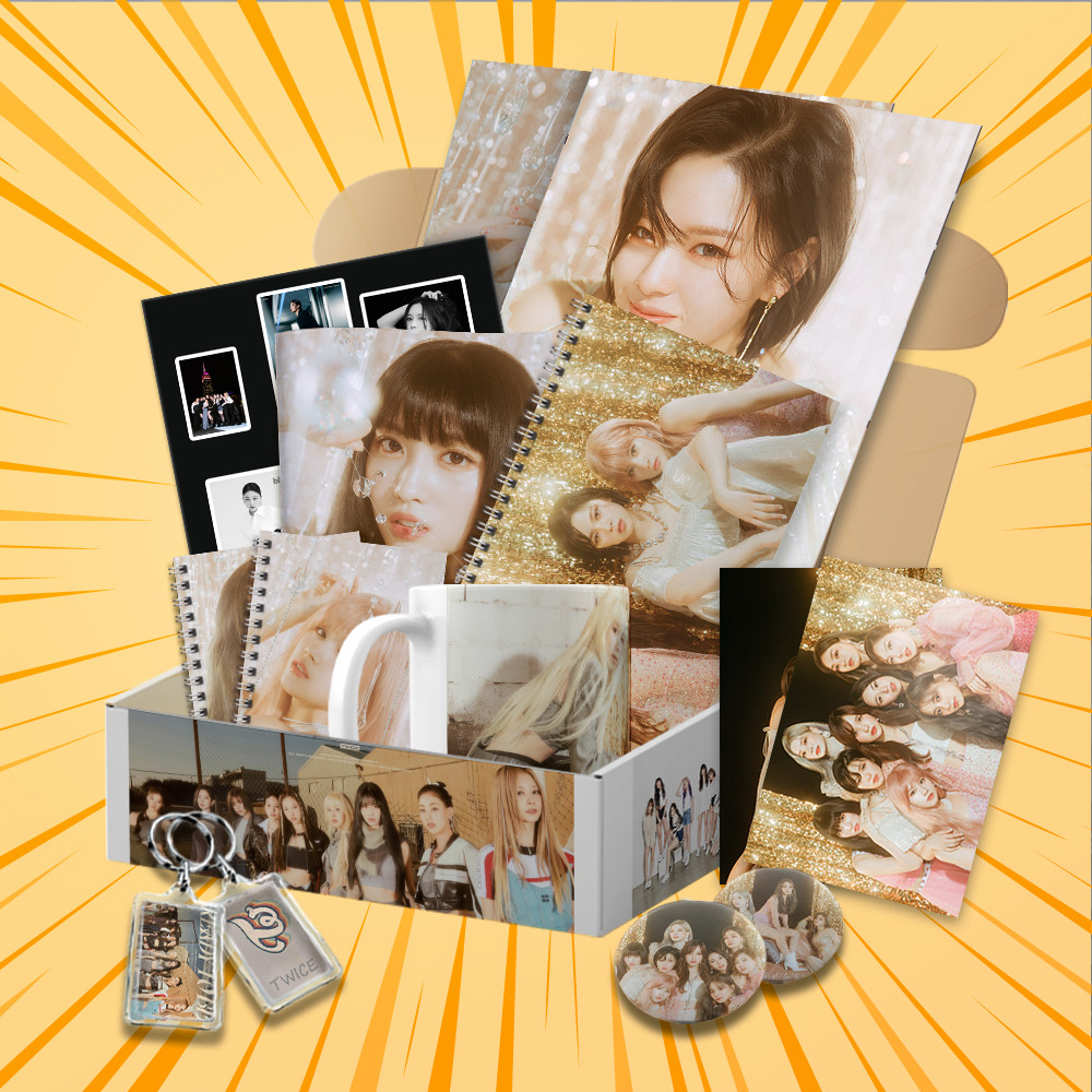 Подарунковий бокс K-pop Twice 15 предметів (Випадкові зображення)